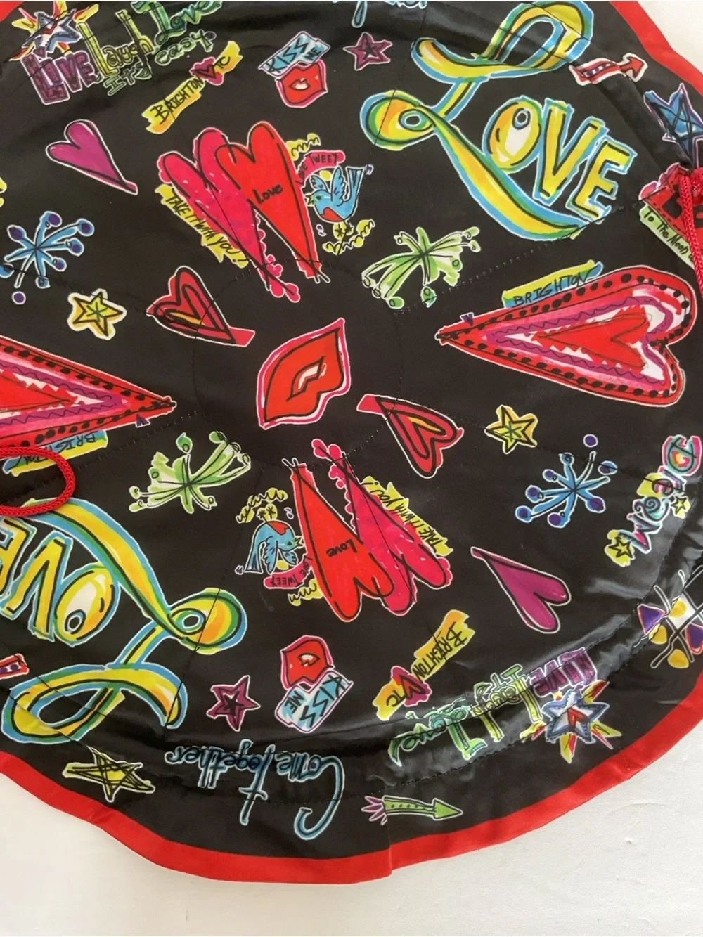 Brighton Tom Clancy Love scribble  Jewelry Pouch.